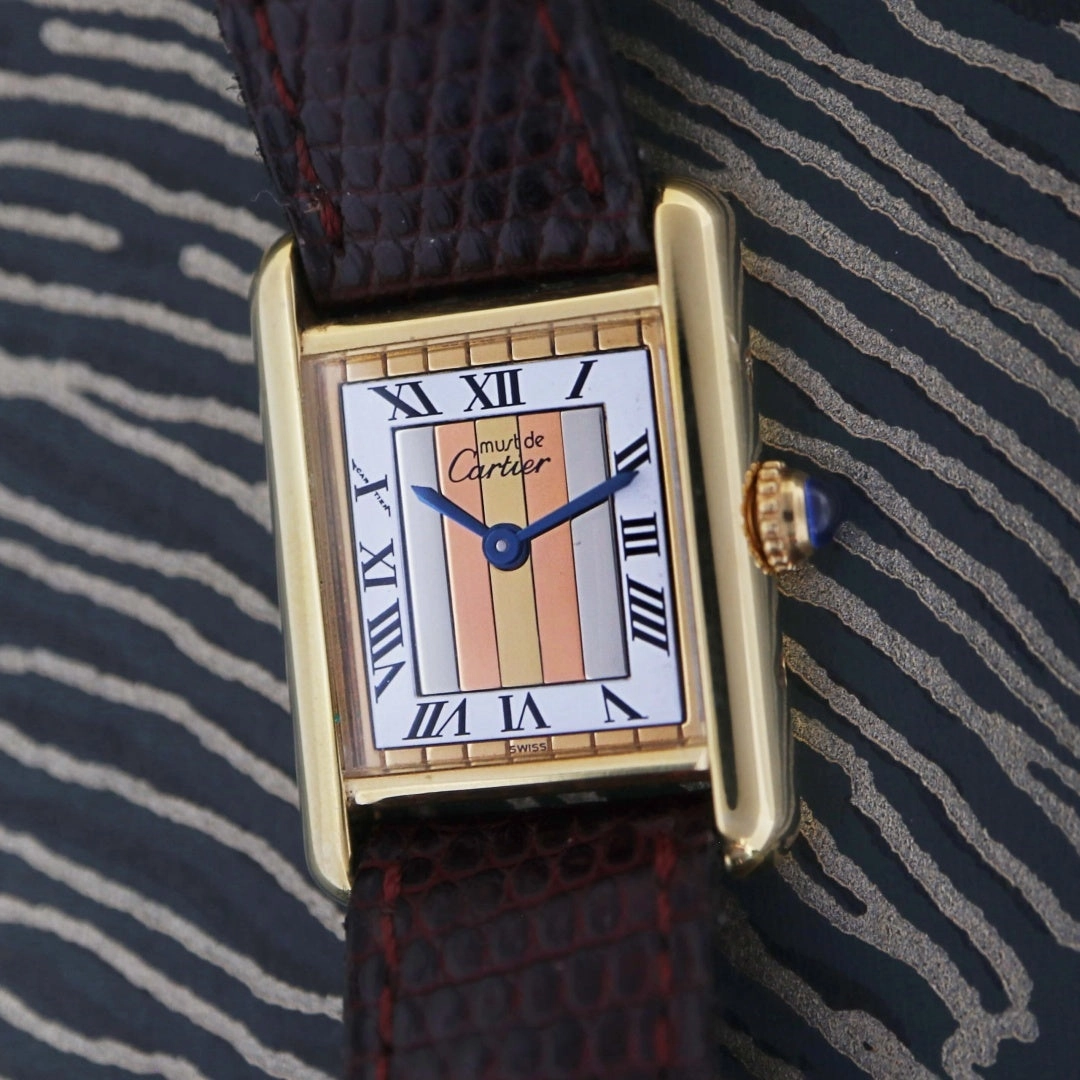 Cartier Must de Cartier Tank, Tri-Tone