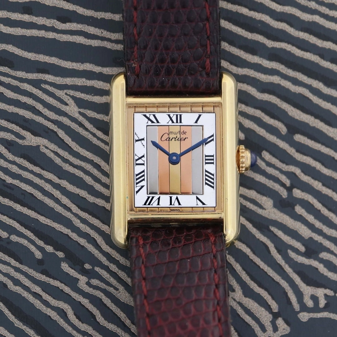 Cartier Must de Cartier Tank, Tri-Tone