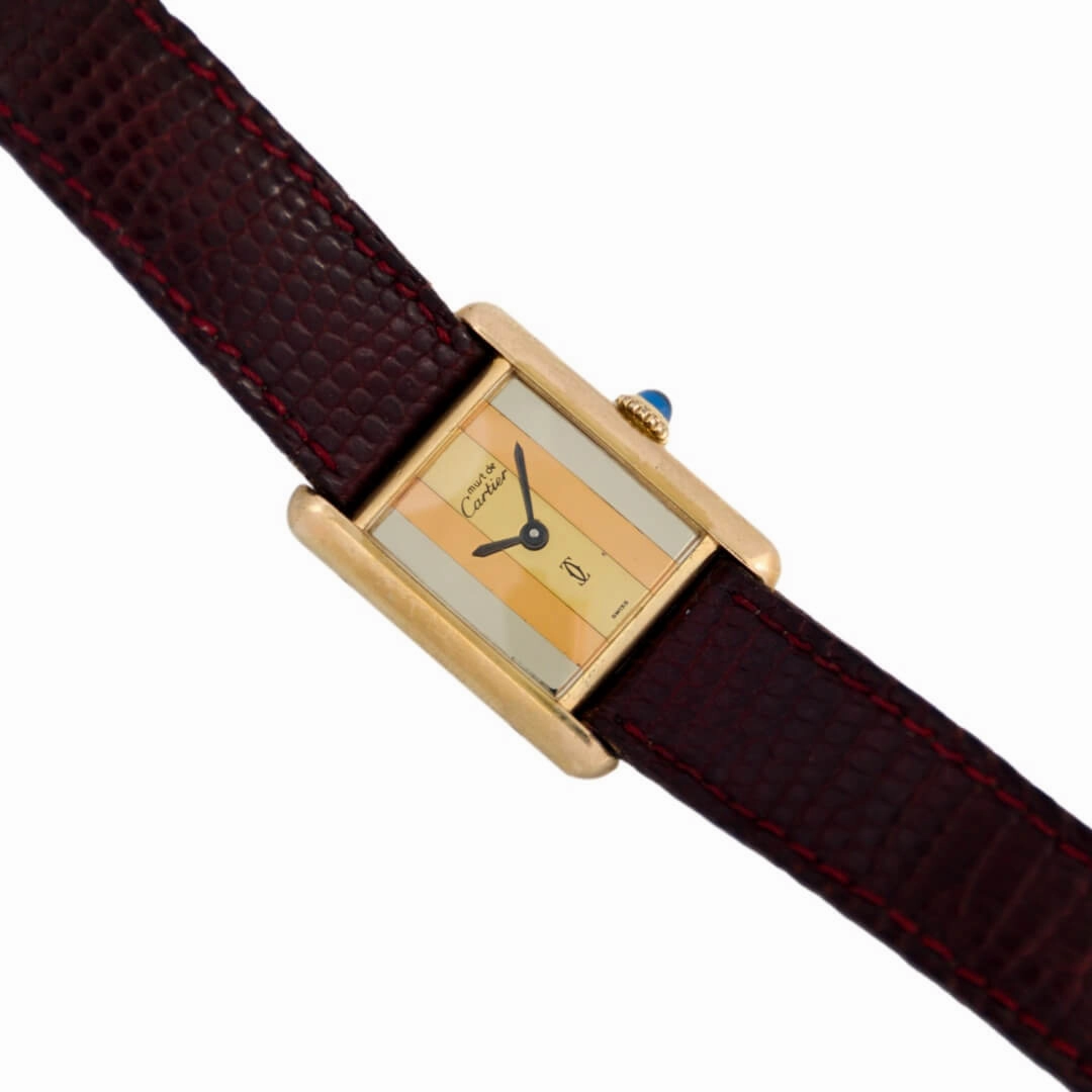 Cartier Must de Cartier Tank, Tri-Tone