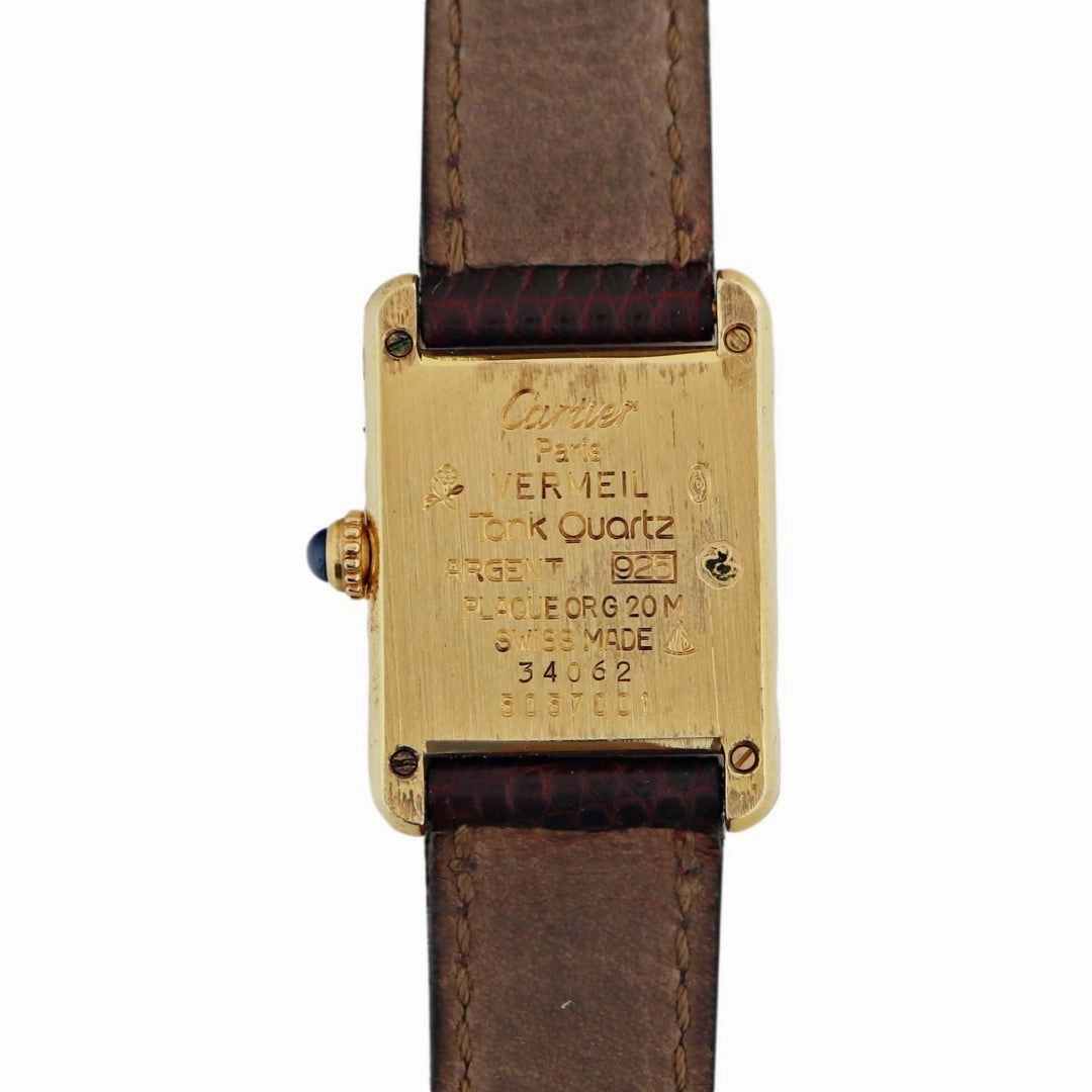 Cartier Must de Cartier Tank, Tri-Tone