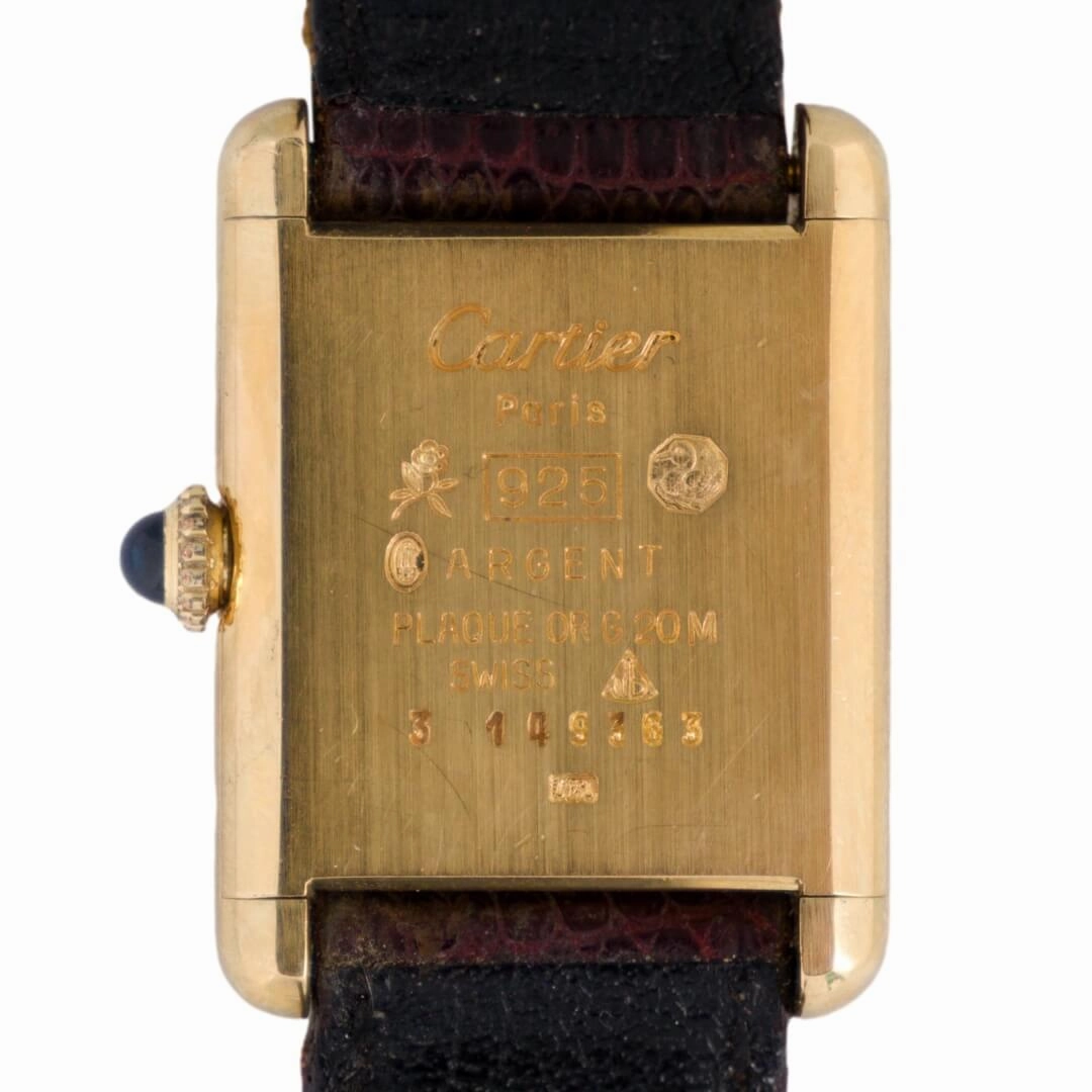 Cartier Must de Cartier Tank, Tri-Tone