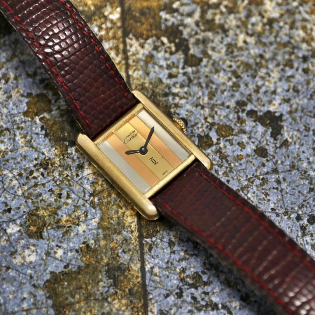 Cartier Must de Cartier Tank, Tri-Tone