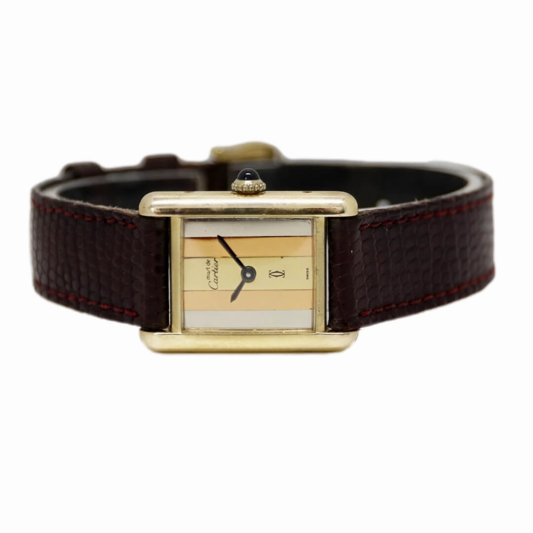 Cartier Must de Cartier Tank, Tri-Tone