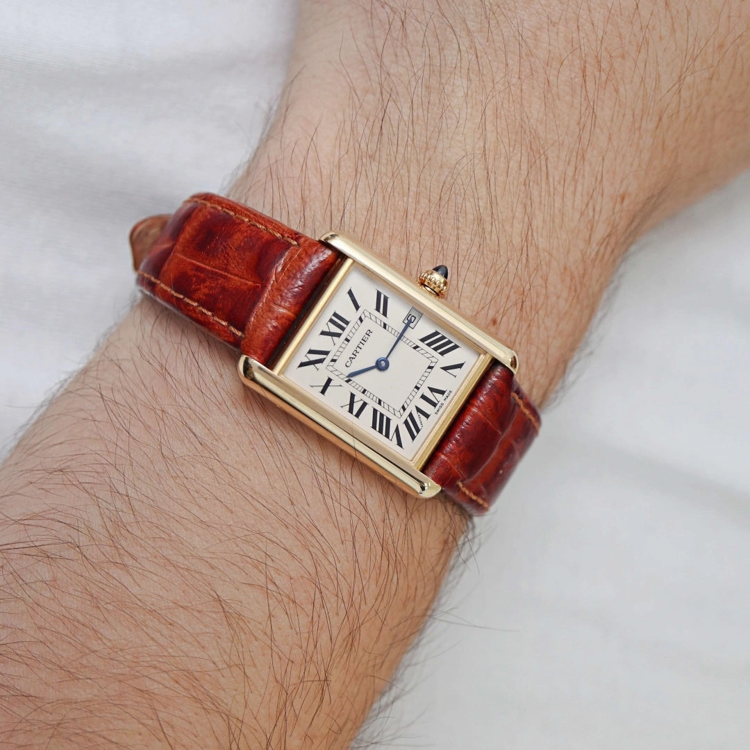 Cartier Tank Louis 2441, 18k Gold, 1995