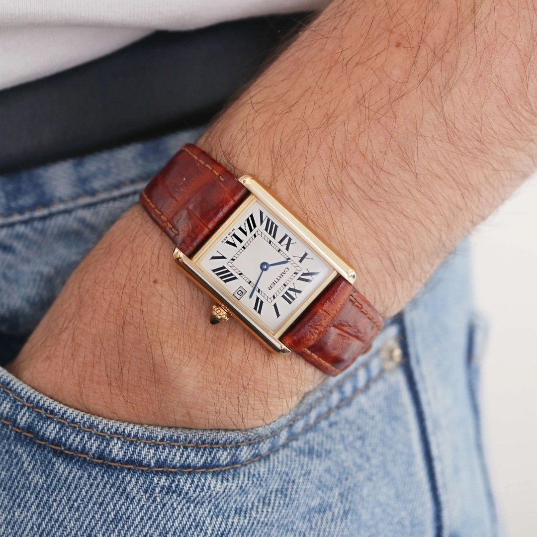 Cartier Tank Louis 2441, 18k Gold, 1995