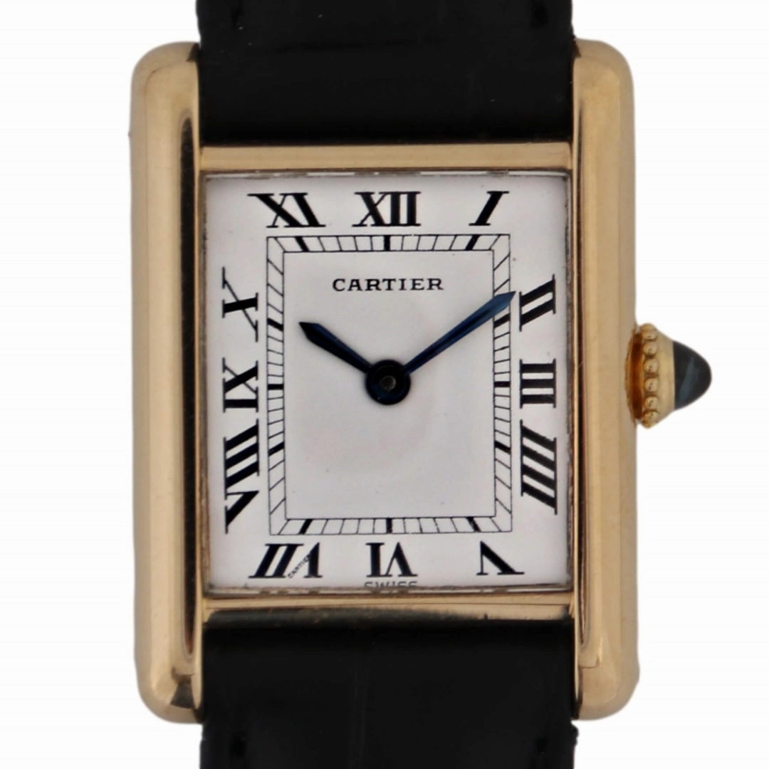 Cartier Tank Louis Cartier Ref. 78087, 18k Gold Circa 1980