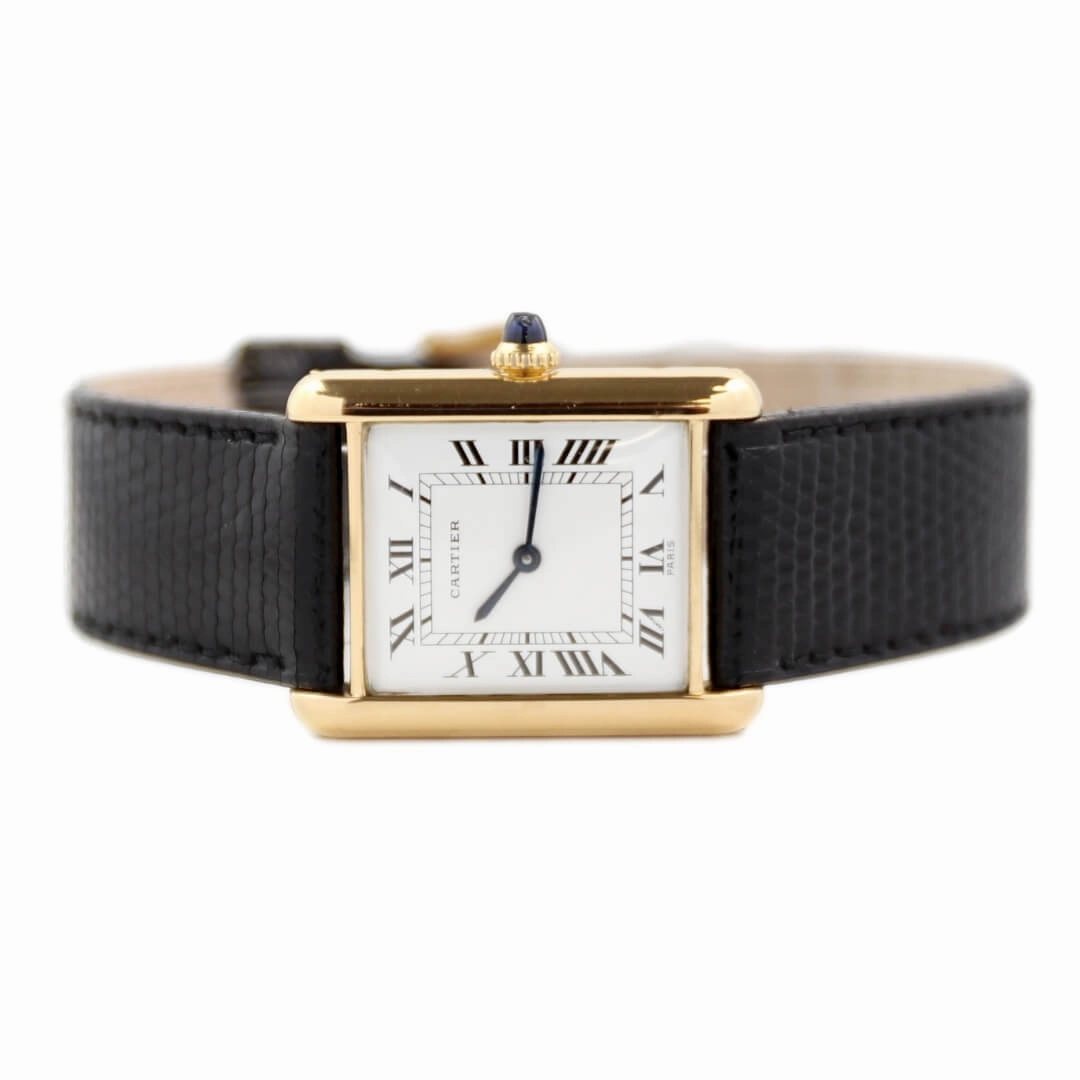 Cartier Tank Louis Ref. 78086 "Paris" 18k Gold, Circa 1980