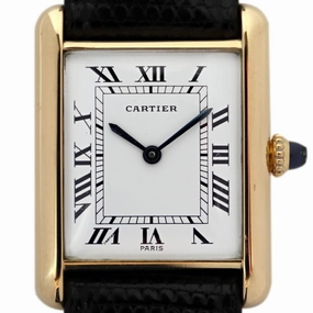 Cartier Tank Louis Ref. 78086 "Paris" 18k Gold, Circa 1980