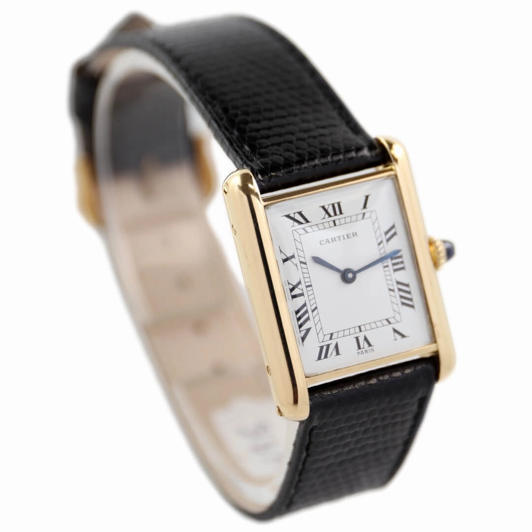 Cartier Tank Louis Ref. 78086 "Paris" 18k Gold, Circa 1980