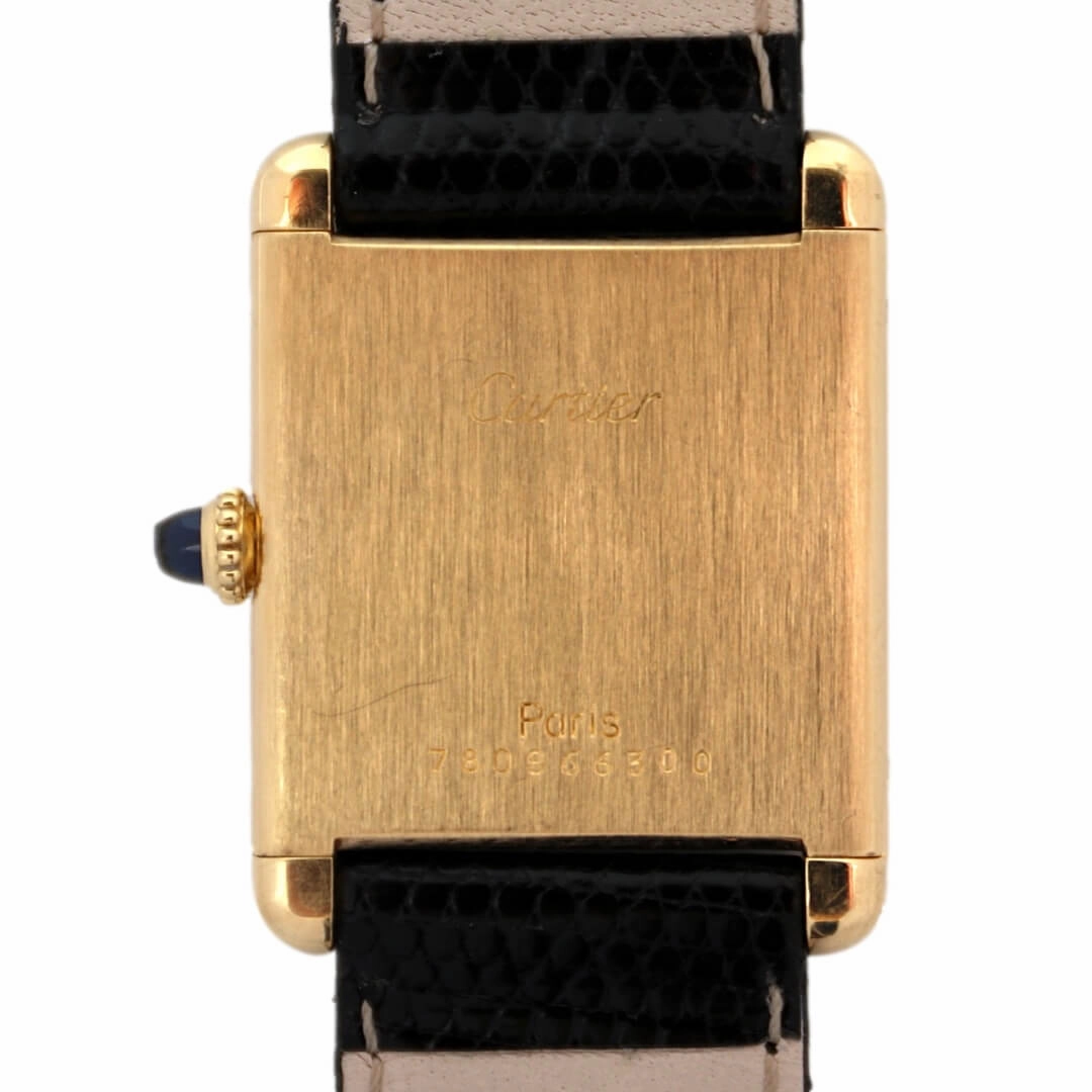 Cartier Tank Louis Ref. 78086 "Paris" 18k Gold, Circa 1980