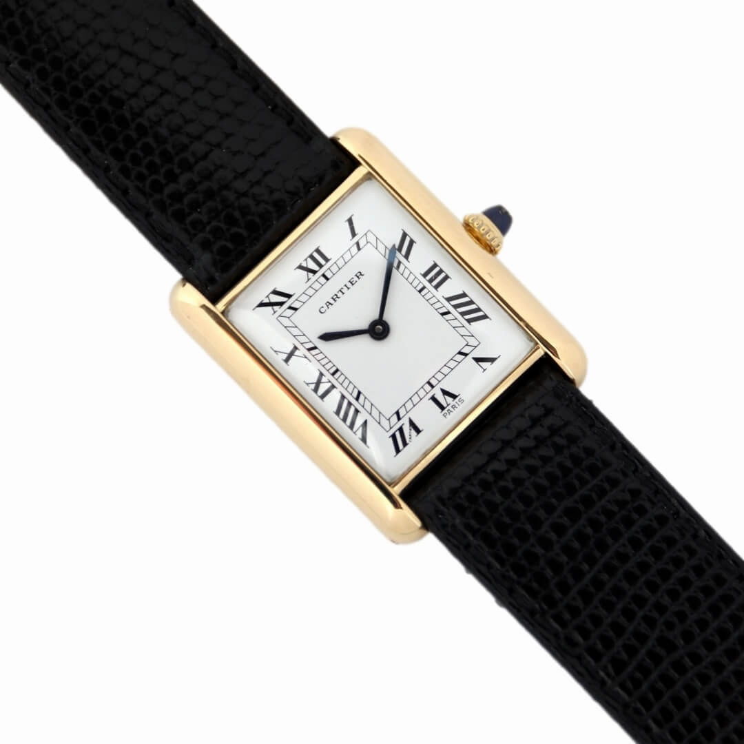 Cartier Tank Louis Ref. 78086 "Paris" 18k Gold, Circa 1980