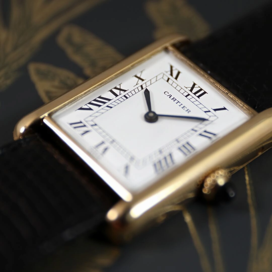 Cartier Tank Louis Ref. 78086 "Paris" 18k Gold, Circa 1980