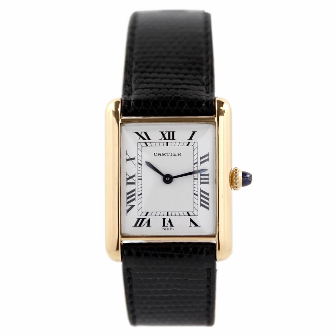 Cartier Tank Louis Ref. 78086 "Paris" 18k Gold, Circa 1980