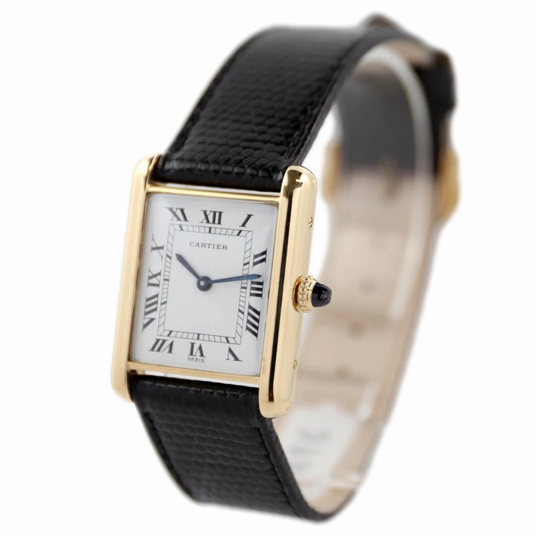 Cartier Tank Louis Ref. 78086 "Paris" 18k Gold, Circa 1980