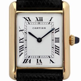Cartier Tank Louis Ref. 78086 "Paris" 18k Gold, Circa 1980