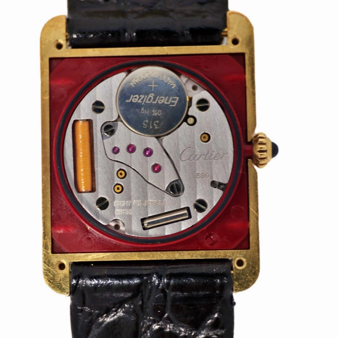 Cartier Tank Quartz 18k Gold