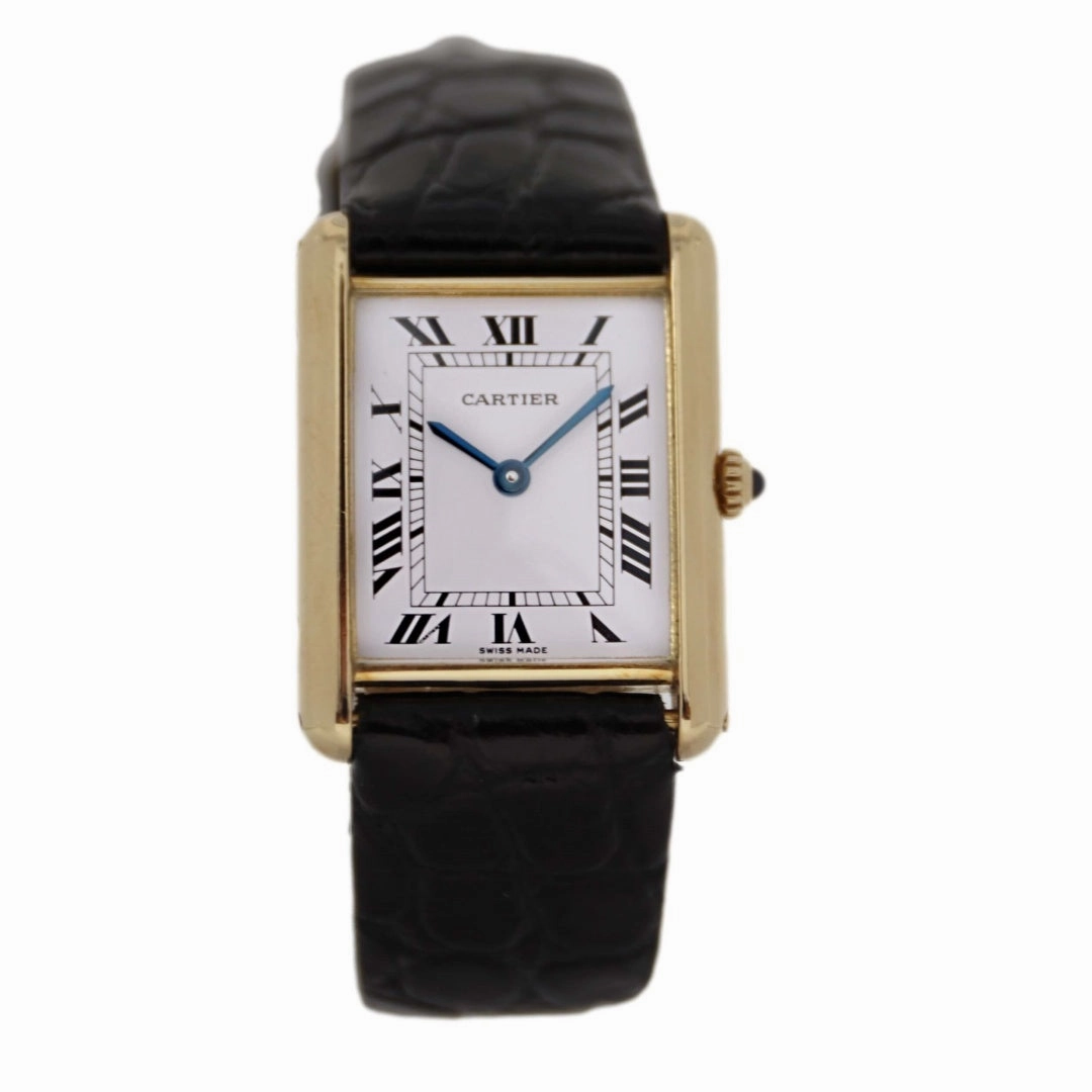 Cartier Tank Quartz 18k Gold