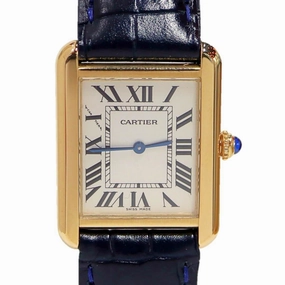 Cartier Tank Solo Ref. 2743 Ladies 18k Gold Vintage Watch