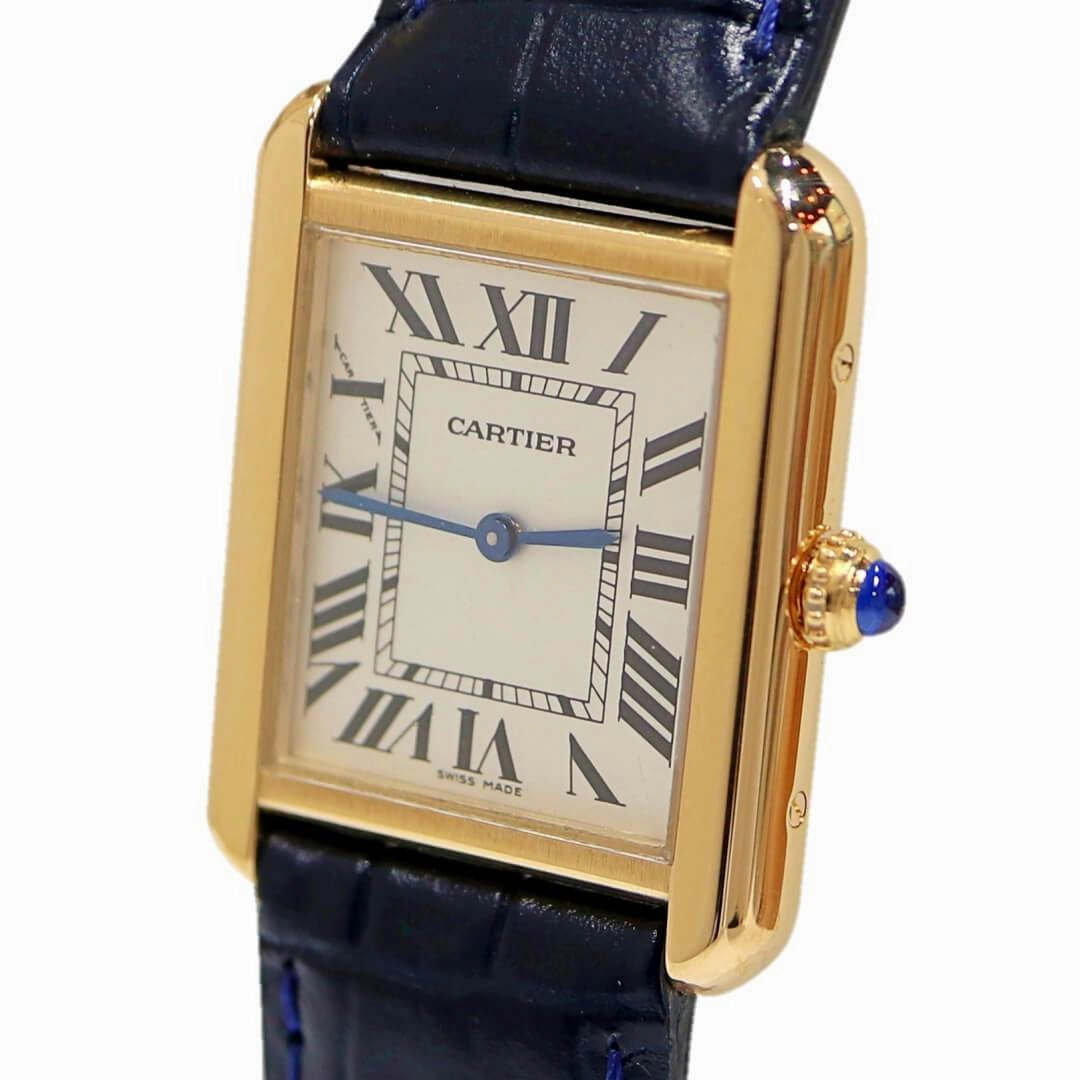 Cartier Tank Solo Ref. 2743 Ladies 18k Gold Vintage Watch
