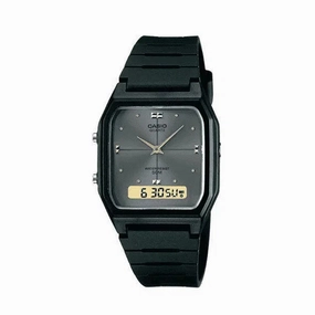 Casio AW-48HE-8AVDF Grey/Black Resin Watch Unisex