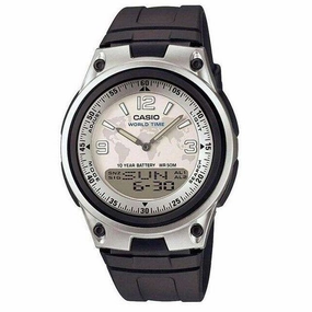 Casio AW-80-7A2 Black Resin Watch for Men and Women