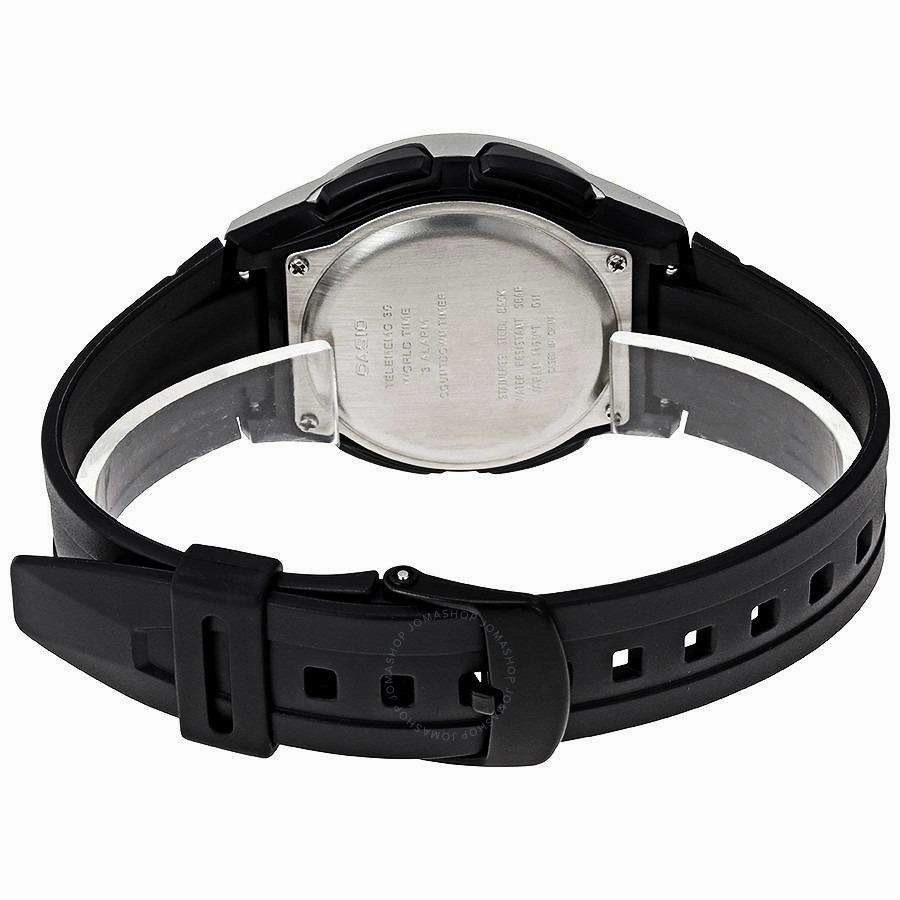 Casio AW-80-7A2 Black Resin Watch for Men and Women