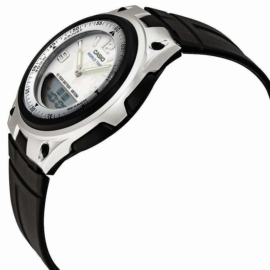 Casio AW-80-7A2 Black Resin Watch for Men and Women