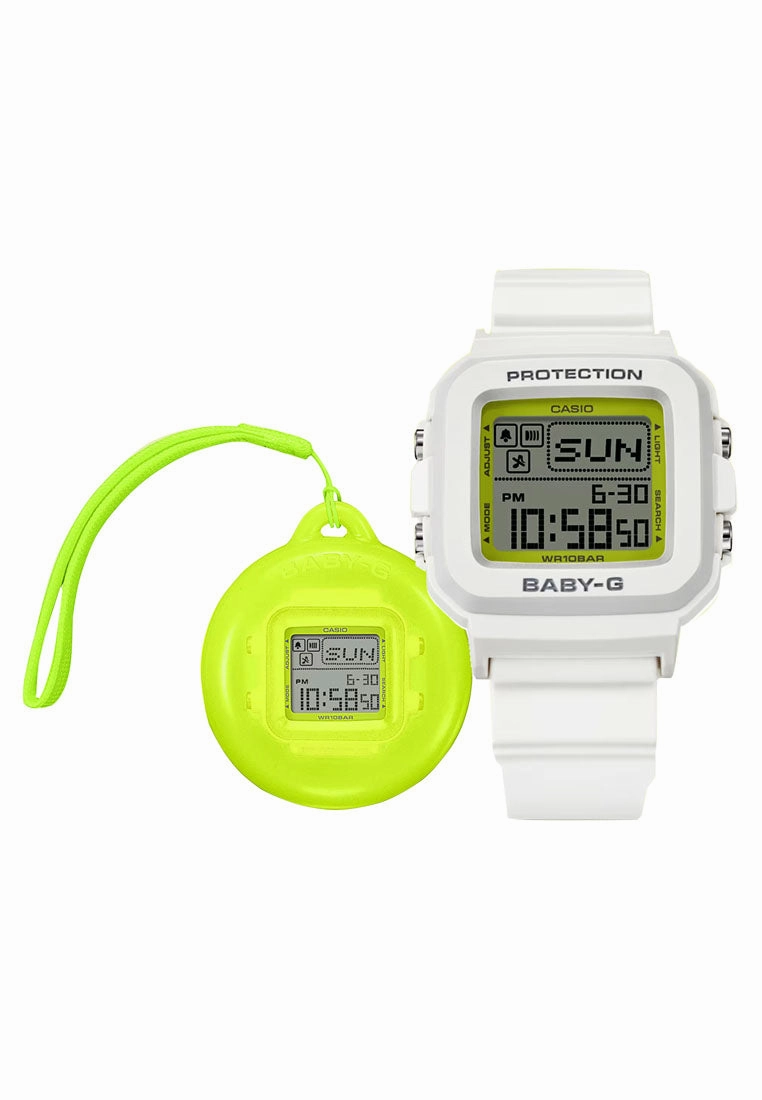 Casio Baby-g   PLUS Series BGD-10K-7DR Digital Rubber Strap Watch for Women