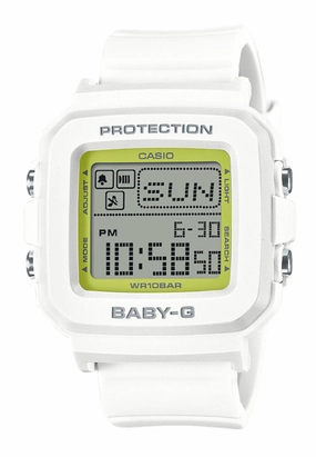 Casio Baby-g   PLUS Series BGD-10K-7DR Digital Rubber Strap Watch for Women
