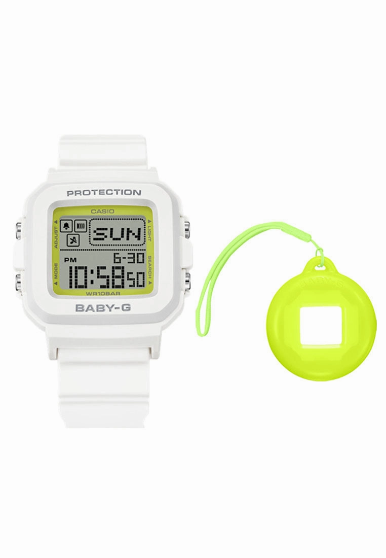 Casio Baby-g   PLUS Series BGD-10K-7DR Digital Rubber Strap Watch for Women