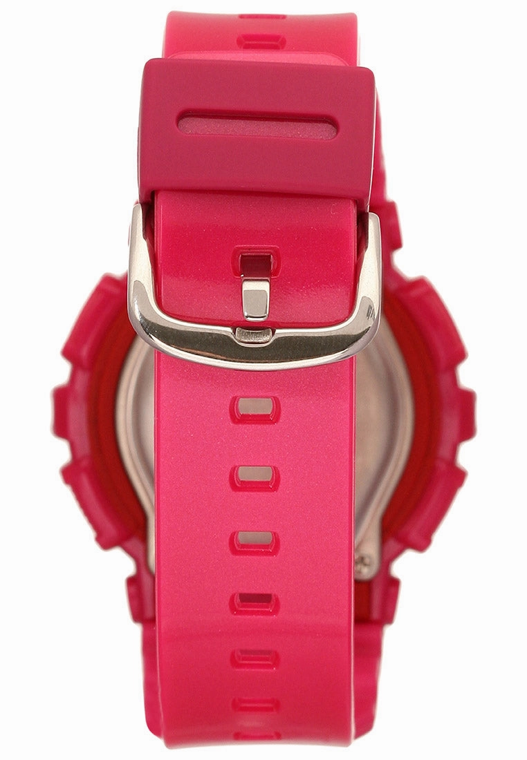 Casio Baby-g BA-112-4A Digital Analog Rubber Strap Watch For Women