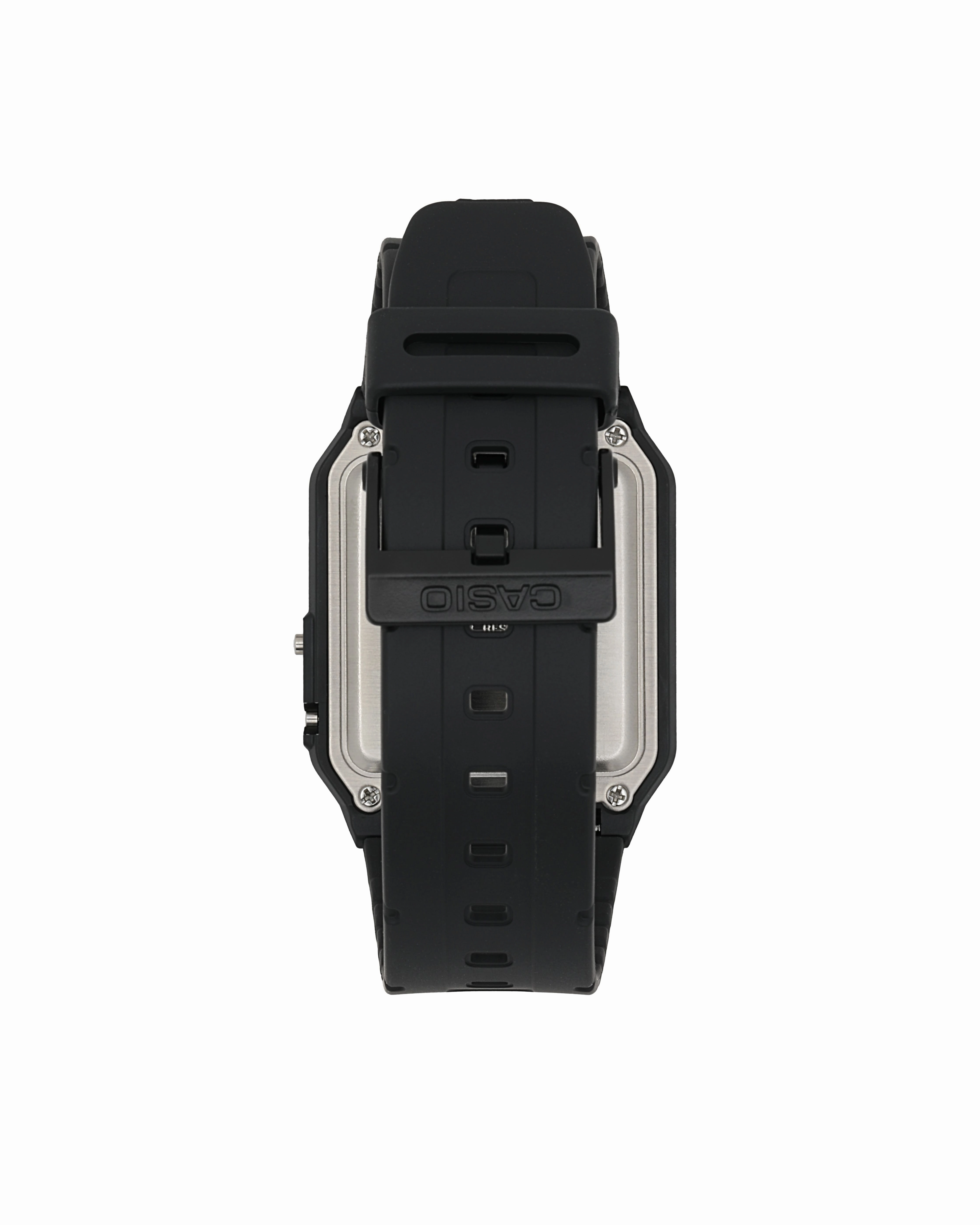 Casio Calculator Data Bank Black Resin Band Watch CA53W-1