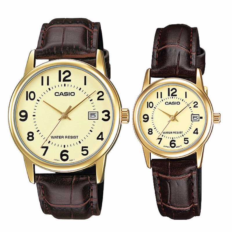 Casio Couple Watch MTPV002GL-9B LTPV002GL-9B