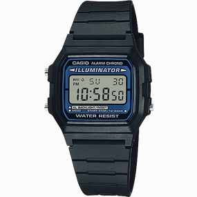 Casio Digital Black Resin Band Watch F105W-1AUZ