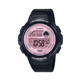 Casio Digital Black Rubber Strap Watch LWS1200H-1A2