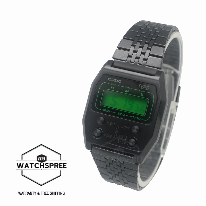 Casio Digital Vintage 52QS-14B Revival from the 70's Watch A1100B-1D A1100B-1