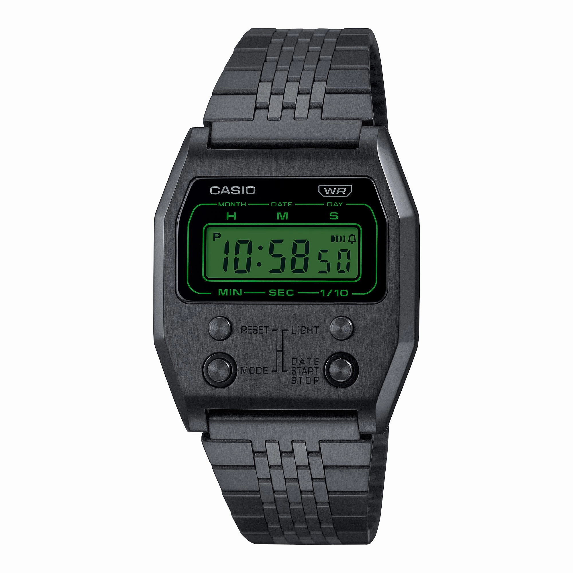 Casio Digital Vintage 52QS-14B Revival from the 70's Watch A1100B-1D A1100B-1