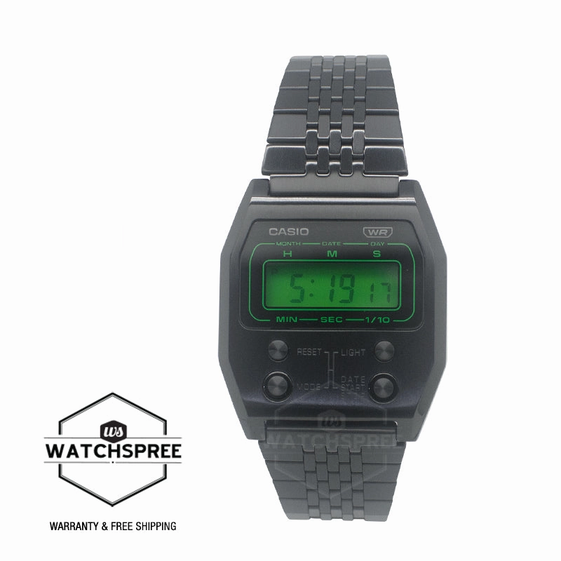 Casio Digital Vintage 52QS-14B Revival from the 70's Watch A1100B-1D A1100B-1