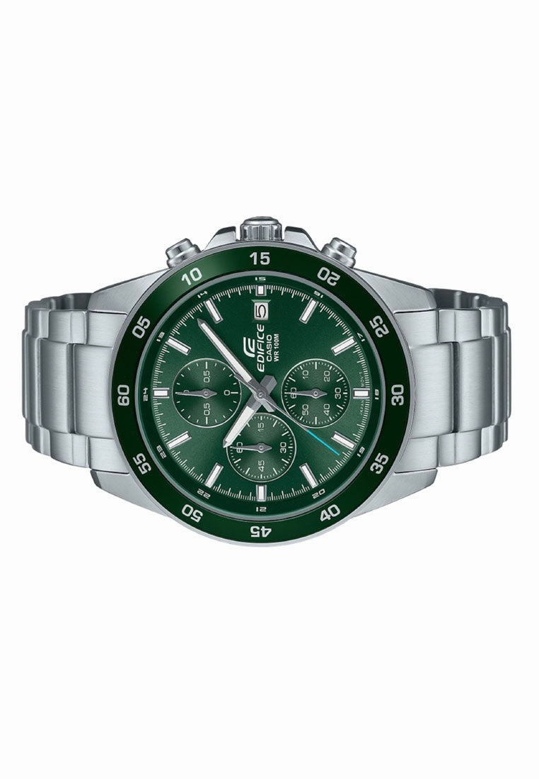 Casio Edifice EFR-526D-3A Chronograph Stainless Steel Strap Watch For Men