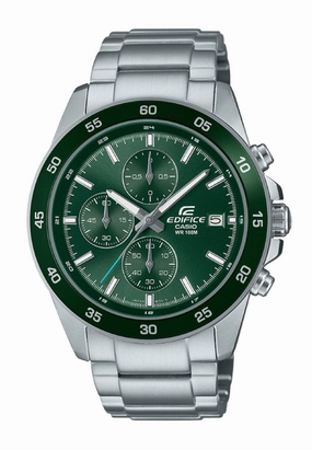 Casio Edifice EFR-526D-3A Chronograph Stainless Steel Strap Watch For Men