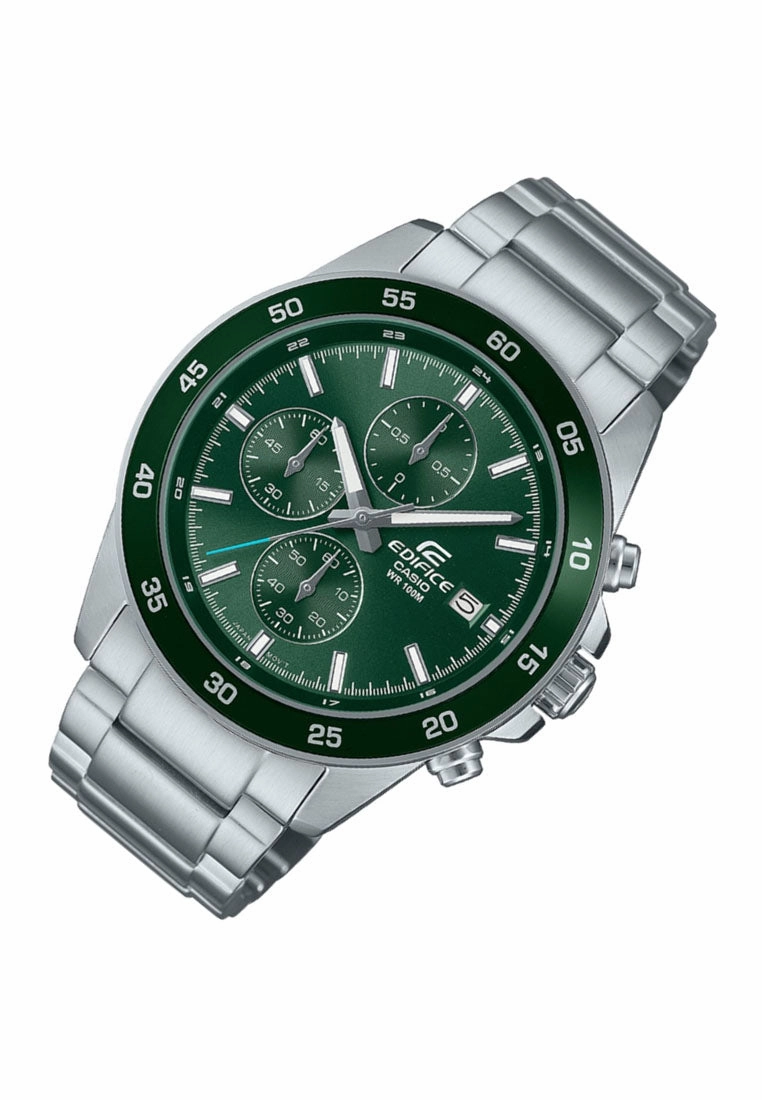 Casio Edifice EFR-526D-3A Chronograph Stainless Steel Strap Watch For Men