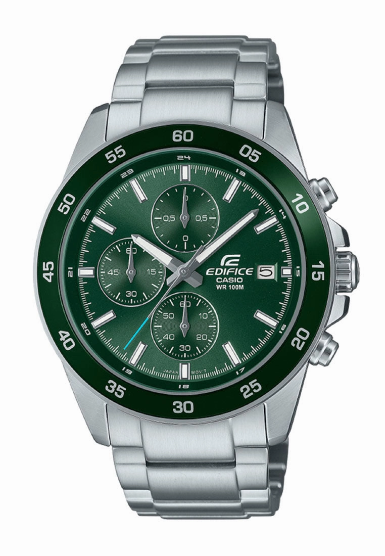 Casio Edifice EFR-526D-3A Chronograph Stainless Steel Strap Watch For Men