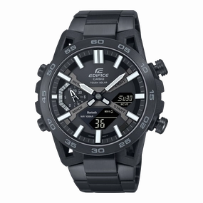 Casio Edifice Sospensione Black Stainless Steel Watch ECB2000DC-1B