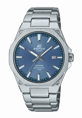 Casio EFR-S108D-2A Analog Stainless Steel Strap Watch for Men