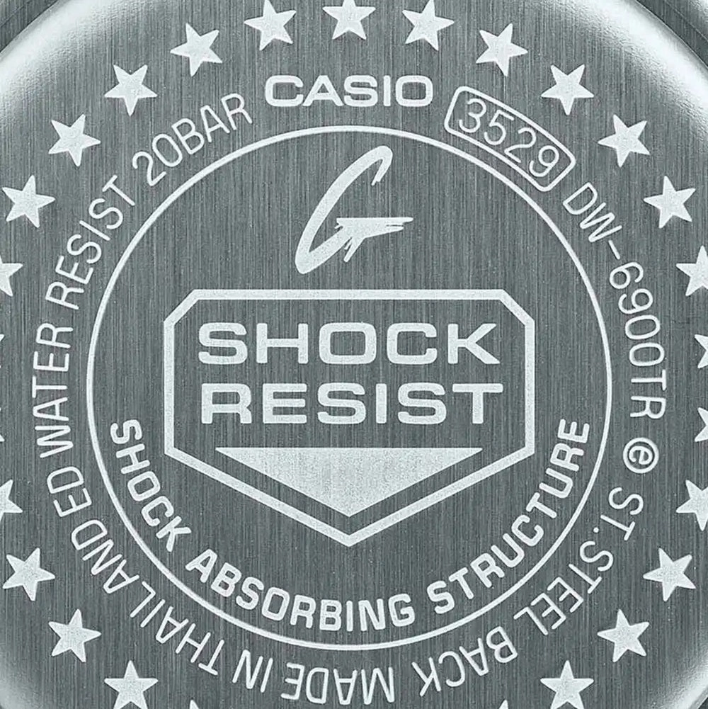 Casio G Shock 30th Anniversary Edition Digital Watch Red DW-6900TR-4ER