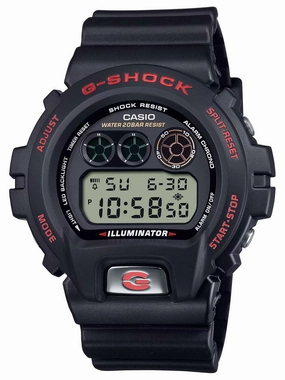 Casio G-Shock 6900 LINE 30TH ANNIVERSARY Black Digital Mens Watch DW6900TR-1