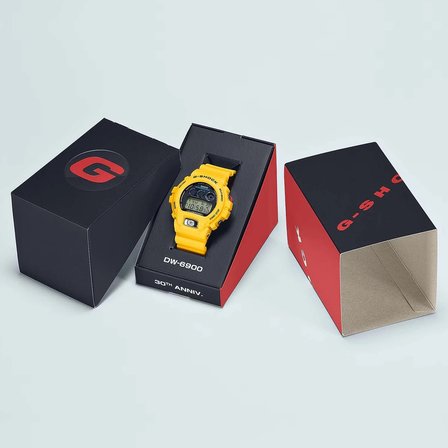 Casio G-Shock 6900 LINE 30TH ANNIVERSARY Red Digital Mens Watch DW6900TR-4