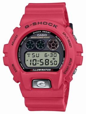 Casio G-Shock 6900 LINE 30TH ANNIVERSARY Red Digital Mens Watch DW6900TR-4