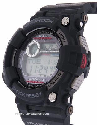 Casio G-Shock Atomic Solar Frogman with Tide & Moon Graph - Black Case & Strap