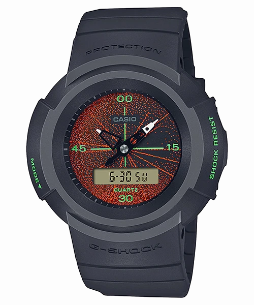 Casio G-Shock AW-500 Lineup Music Night Tokyo Series Watch AW500MNT-1A AW-500MNT-1A
